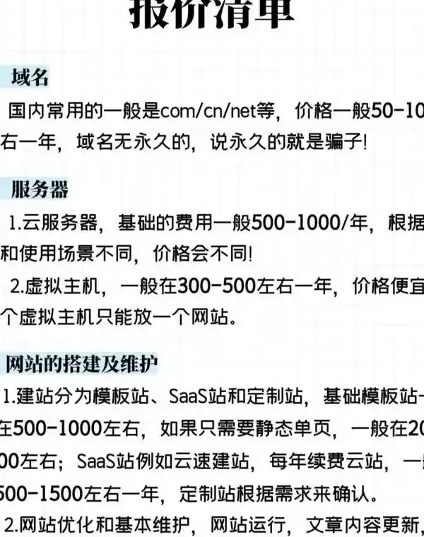 网站改版收费的秘密：懂行的人这样避开高价陷阱，实现价值翻倍