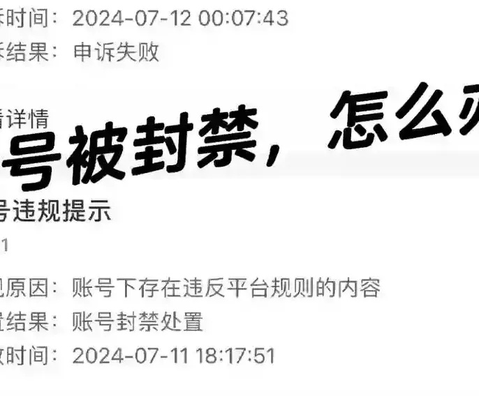 网站被封的7个常见原因与应对策略